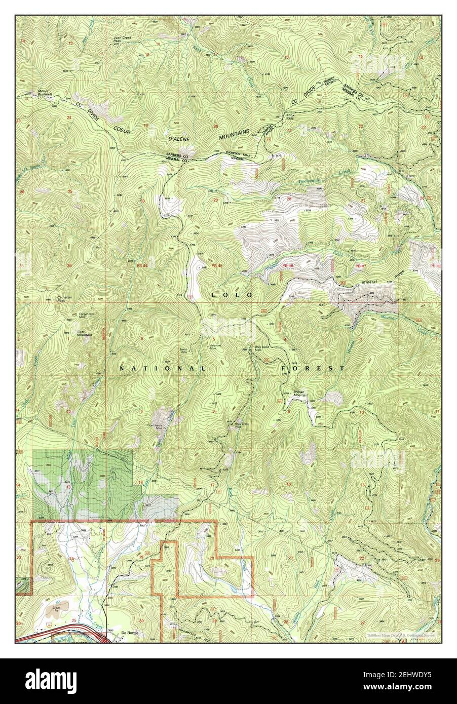 Mapa de montana fotografías e imágenes de alta resolución Alamy