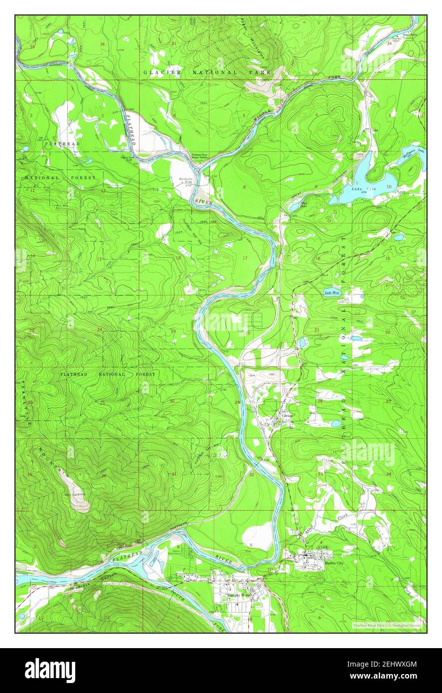Mapa de hambrienta montana Imágenes recortadas de stock Alamy