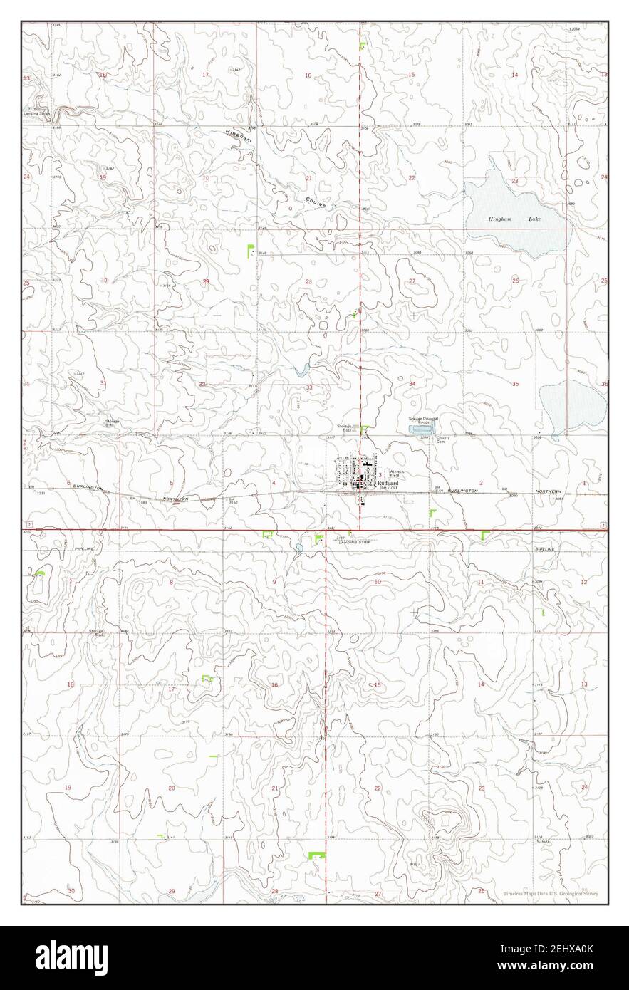 Mapa de rudyard montana fotografías e imágenes de alta resolución Alamy