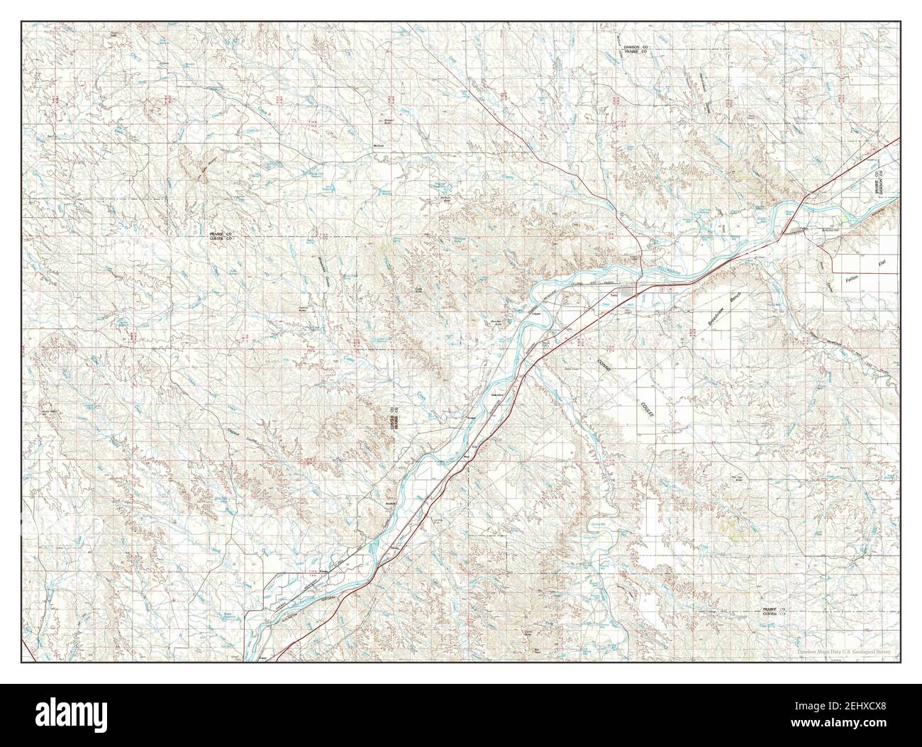 Mapa de terry montana Imágenes recortadas de stock Alamy