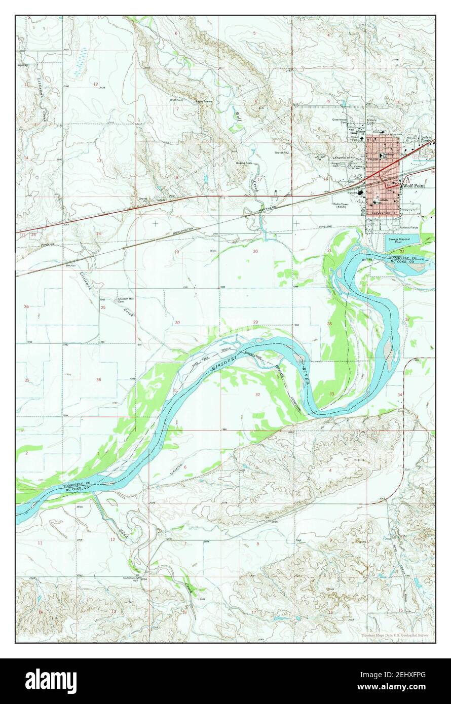 Mapa de puntos de lobo Imágenes recortadas de stock Alamy