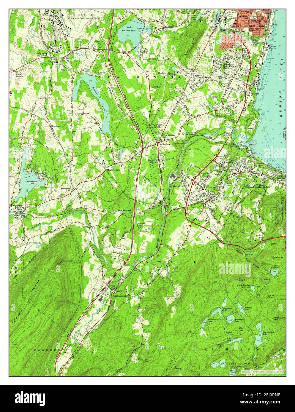 Viejo mapa de cornwall Imágenes recortadas de stock Alamy