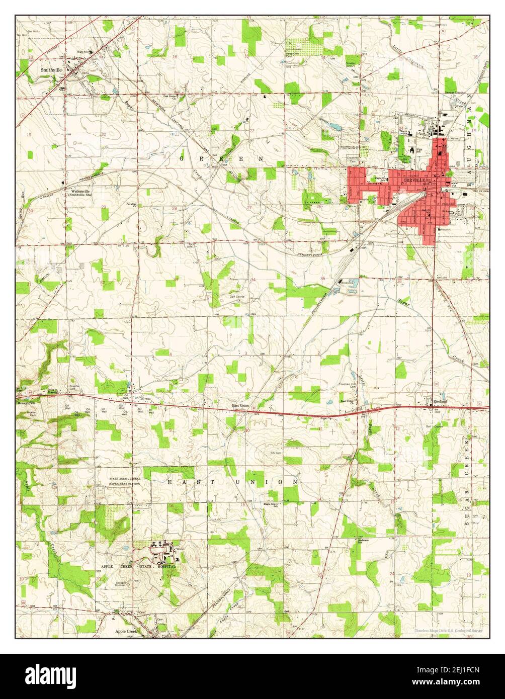 Mapa de orrville fotografías e imágenes de alta resolución Alamy