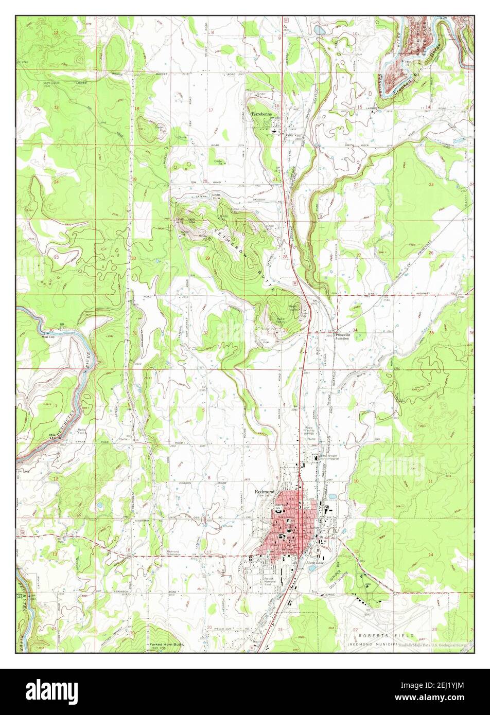 Redmond Oregon Map 1962 1 24000 Estados Unidos De America Por Timeless Maps Data U S Geological Survey 2ej1yjm 