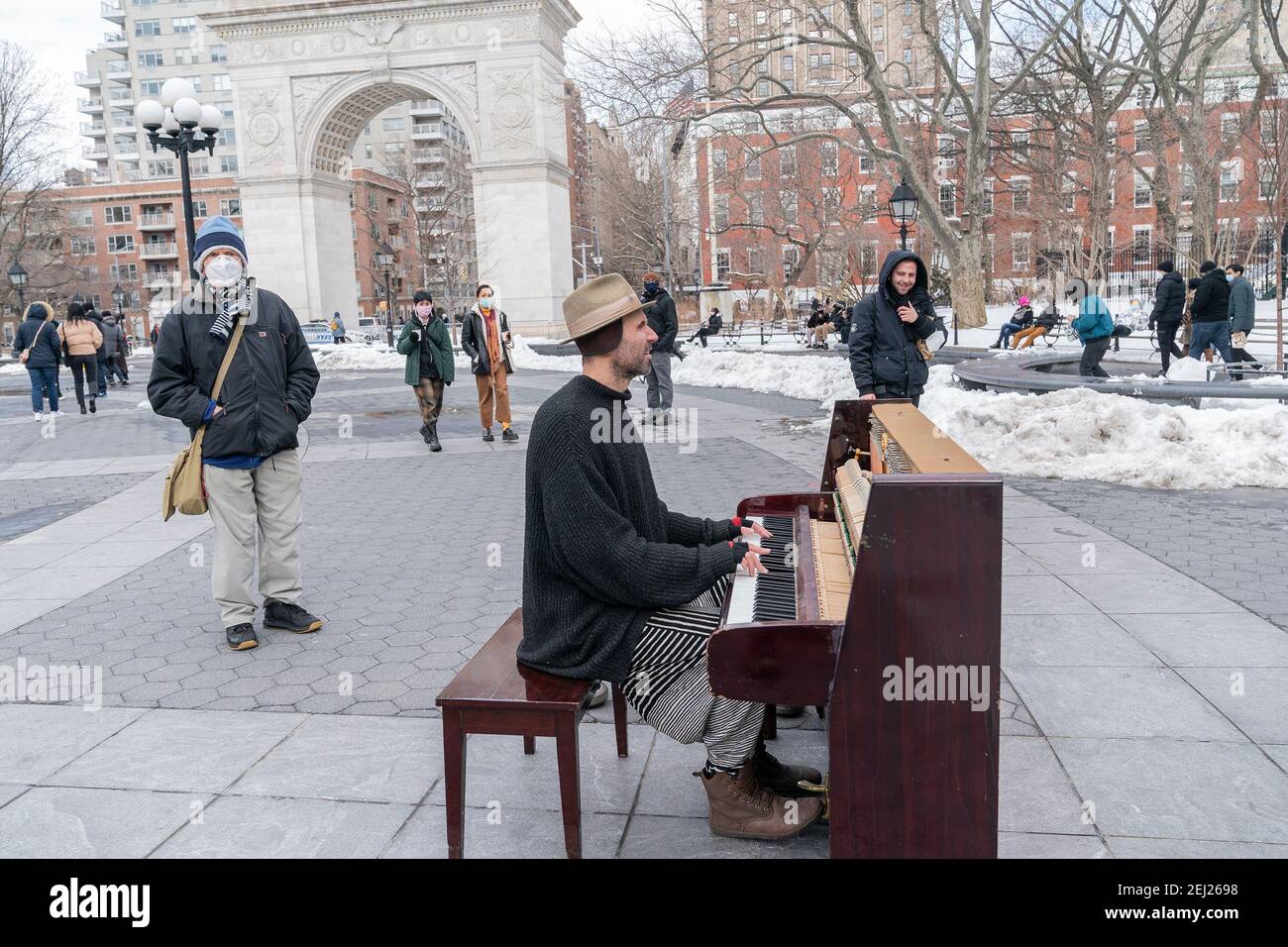 tiempo en febrero nueva york