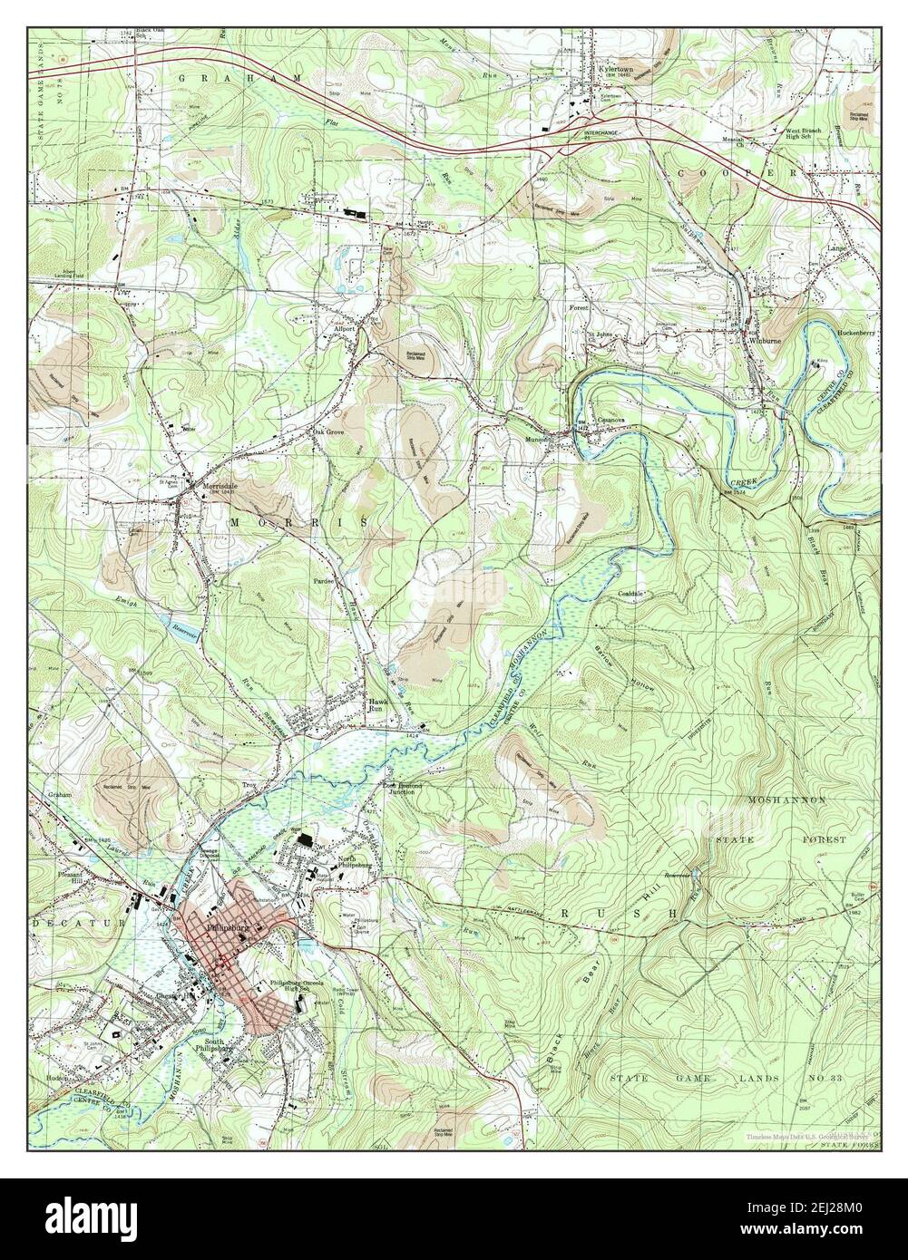Mappa di philipsburg fotografías e imágenes de alta resolución Alamy