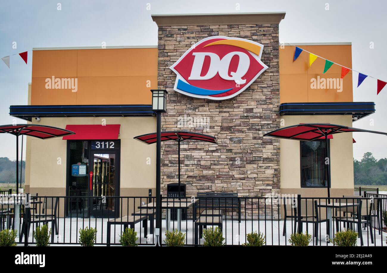 Dairy queen ice cream shop fotografías e imágenes de alta resolución