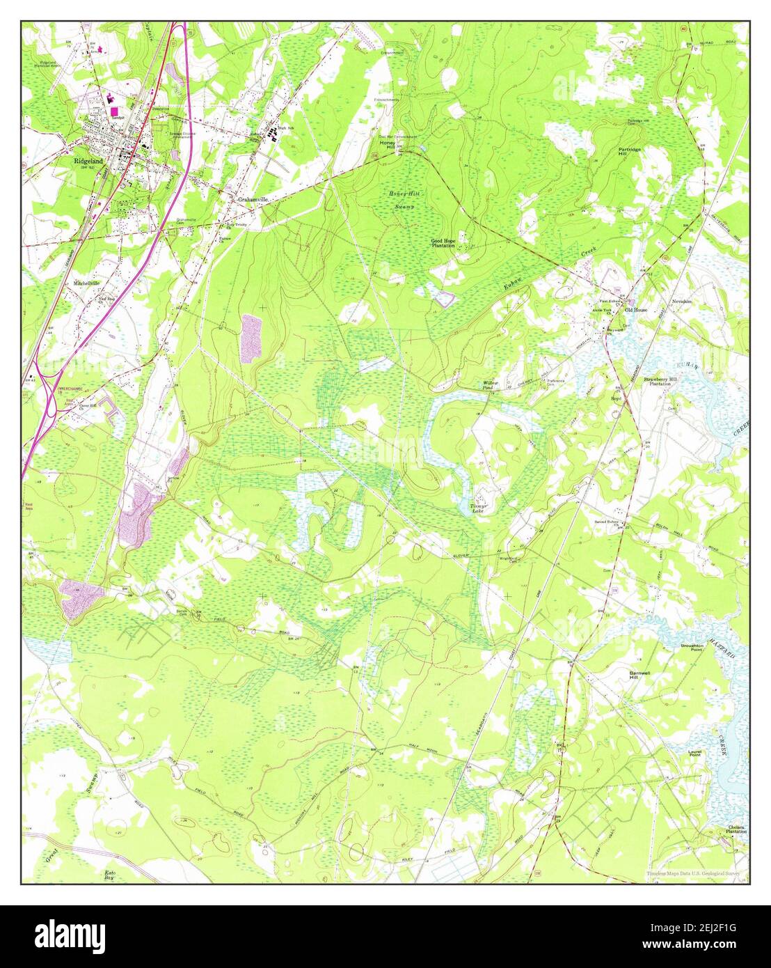 Mapa de ridgeland fotografías e imágenes de alta resolución Alamy