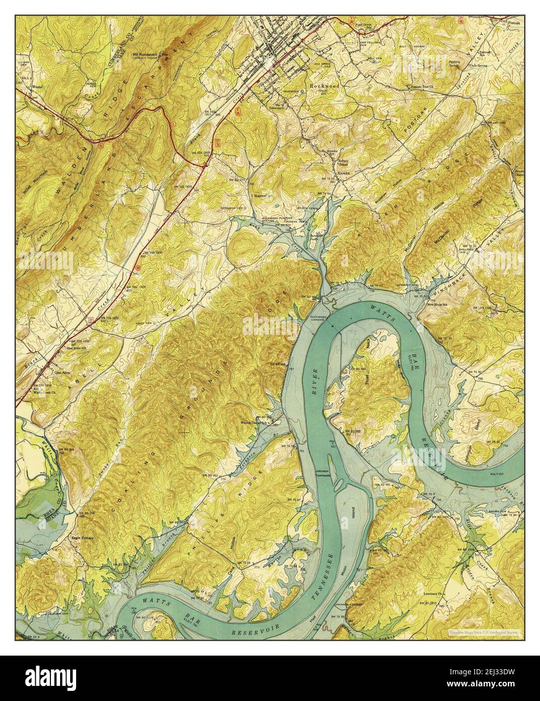 Mapa de rockwood fotografías e imágenes de alta resolución Alamy