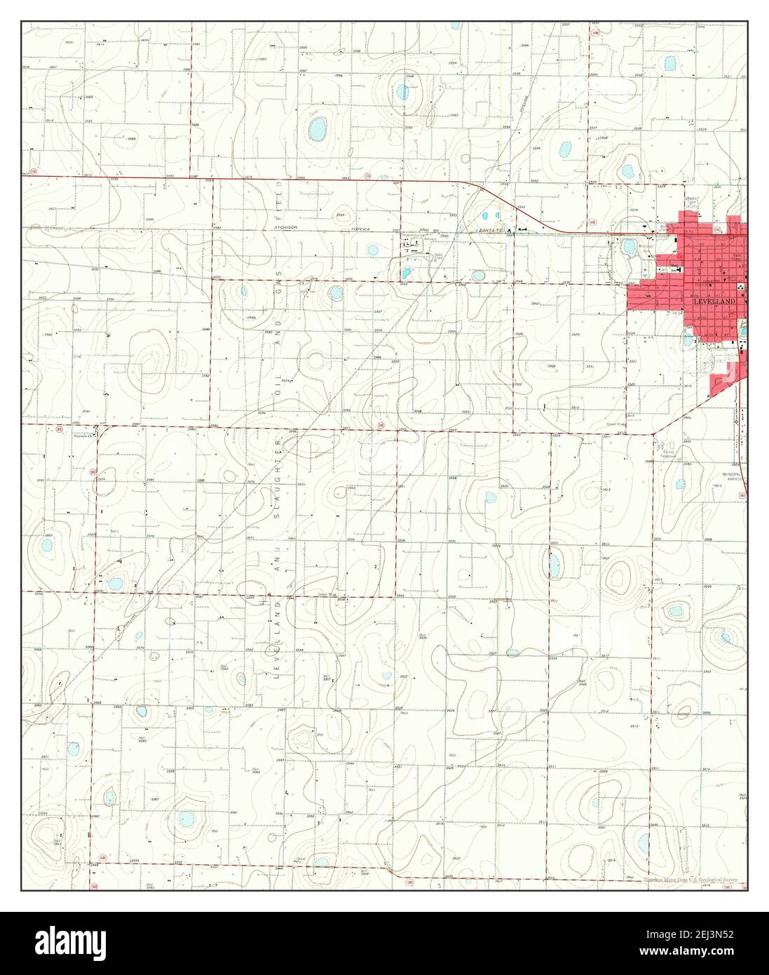 Mapa De Levelland Texas Fotos e Imágenes de stock Alamy