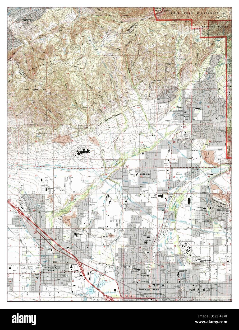 Lehi Utah Wall Map Premium Style By Marketmaps Mapsal vrogue.co