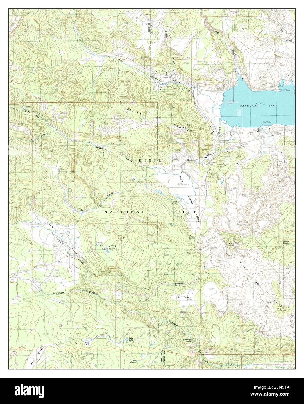 Mapa de panguitch utah fotografías e imágenes de alta resolución Alamy
