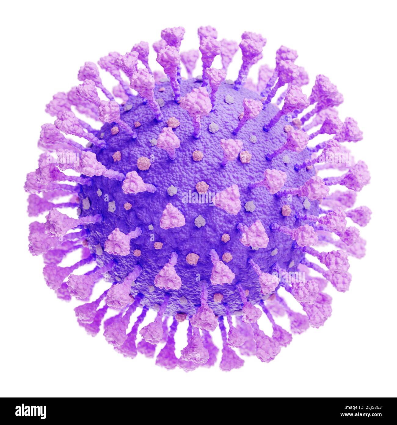 Virus SARS-Cov-2 Foto de stock