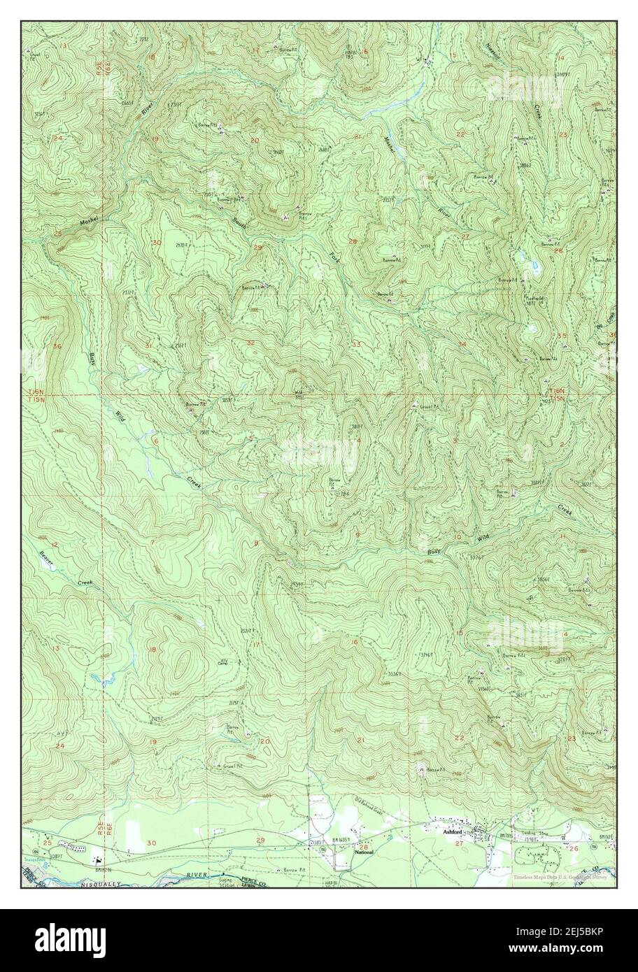Mapa de ashford washington fotografías e imágenes de alta resolución Alamy
