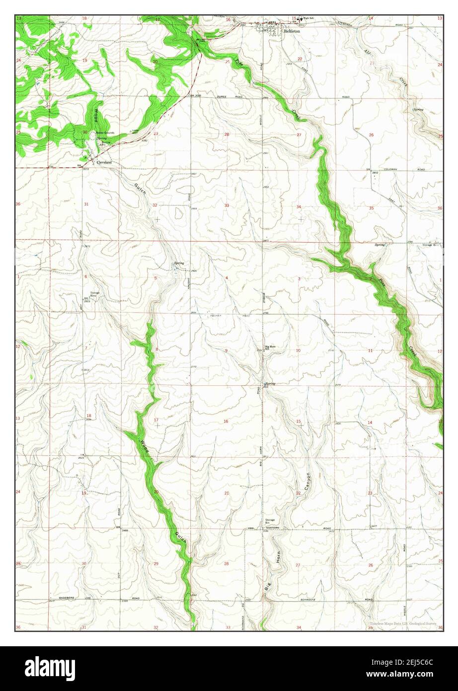 Mapa de bickleton fotografías e imágenes de alta resolución Alamy