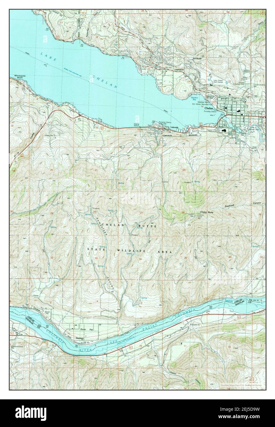 Mapa chelan fotografías e imágenes de alta resolución - Alamy
