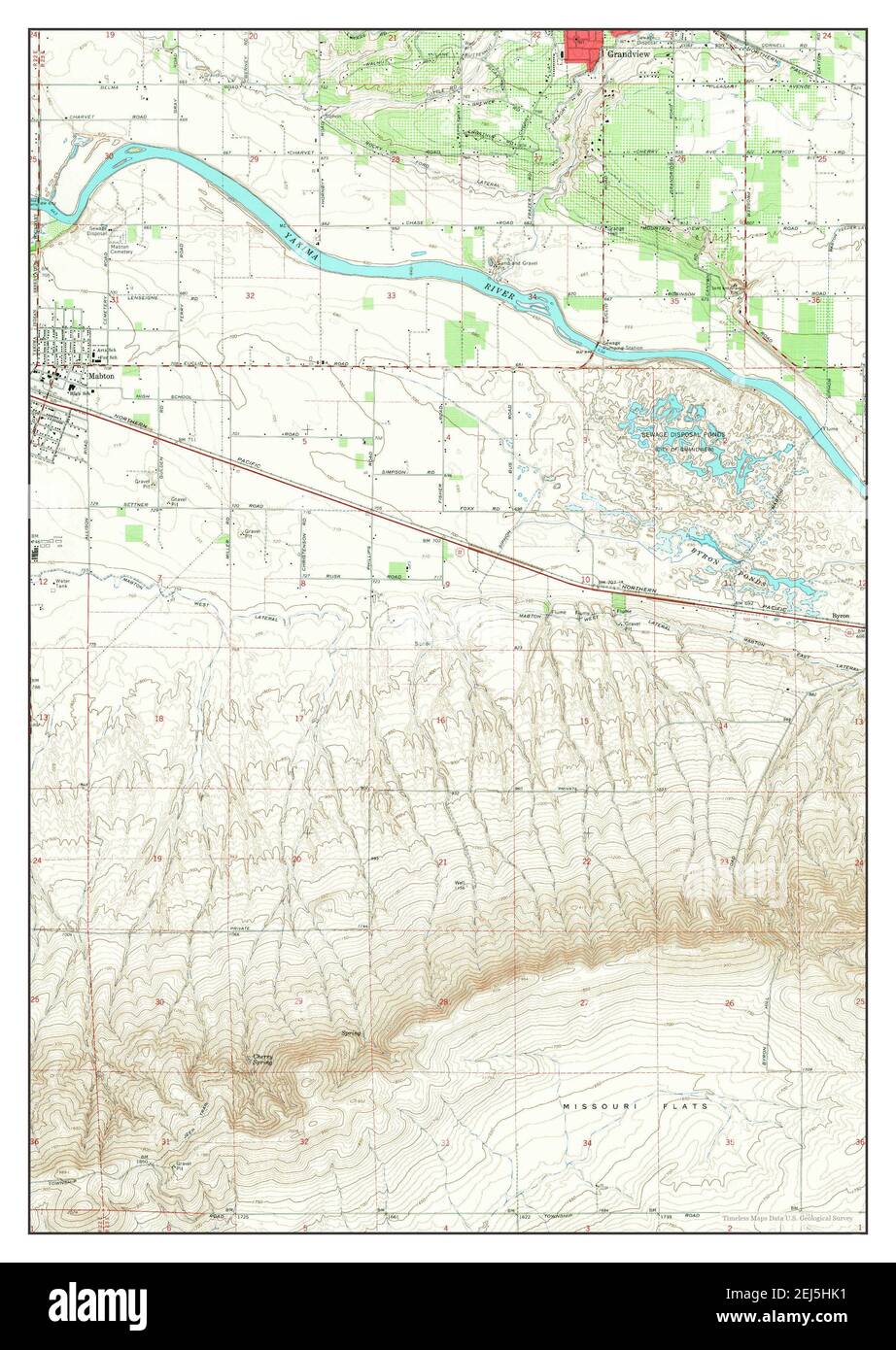 Mapa de mabton washington fotografías e imágenes de alta resolución Alamy