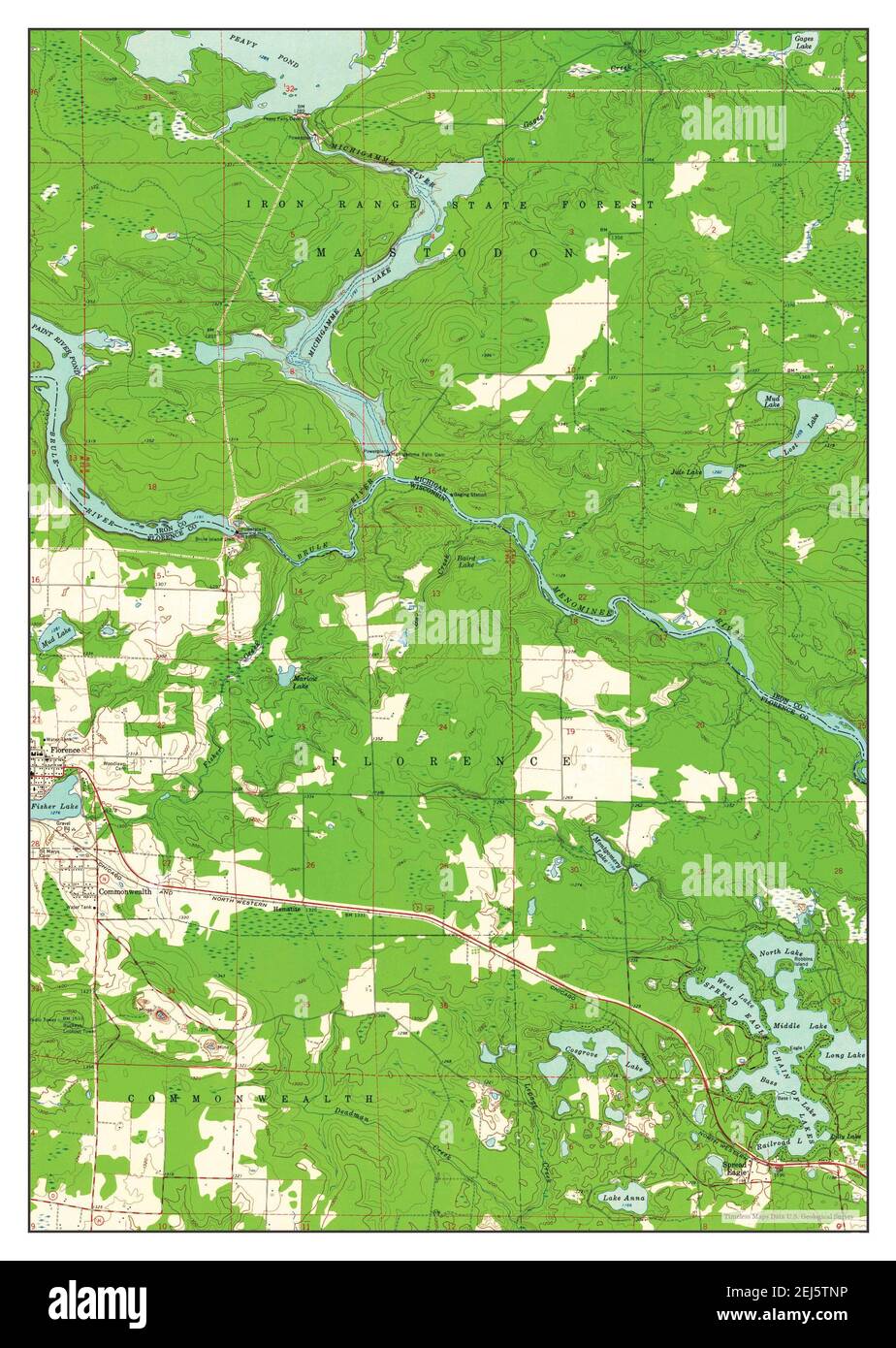 Mapa de florencia antiguo Imágenes recortadas de stock Alamy
