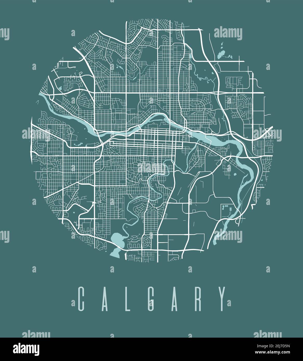 Mappa di calgary fotografías e imágenes de alta resolución Alamy