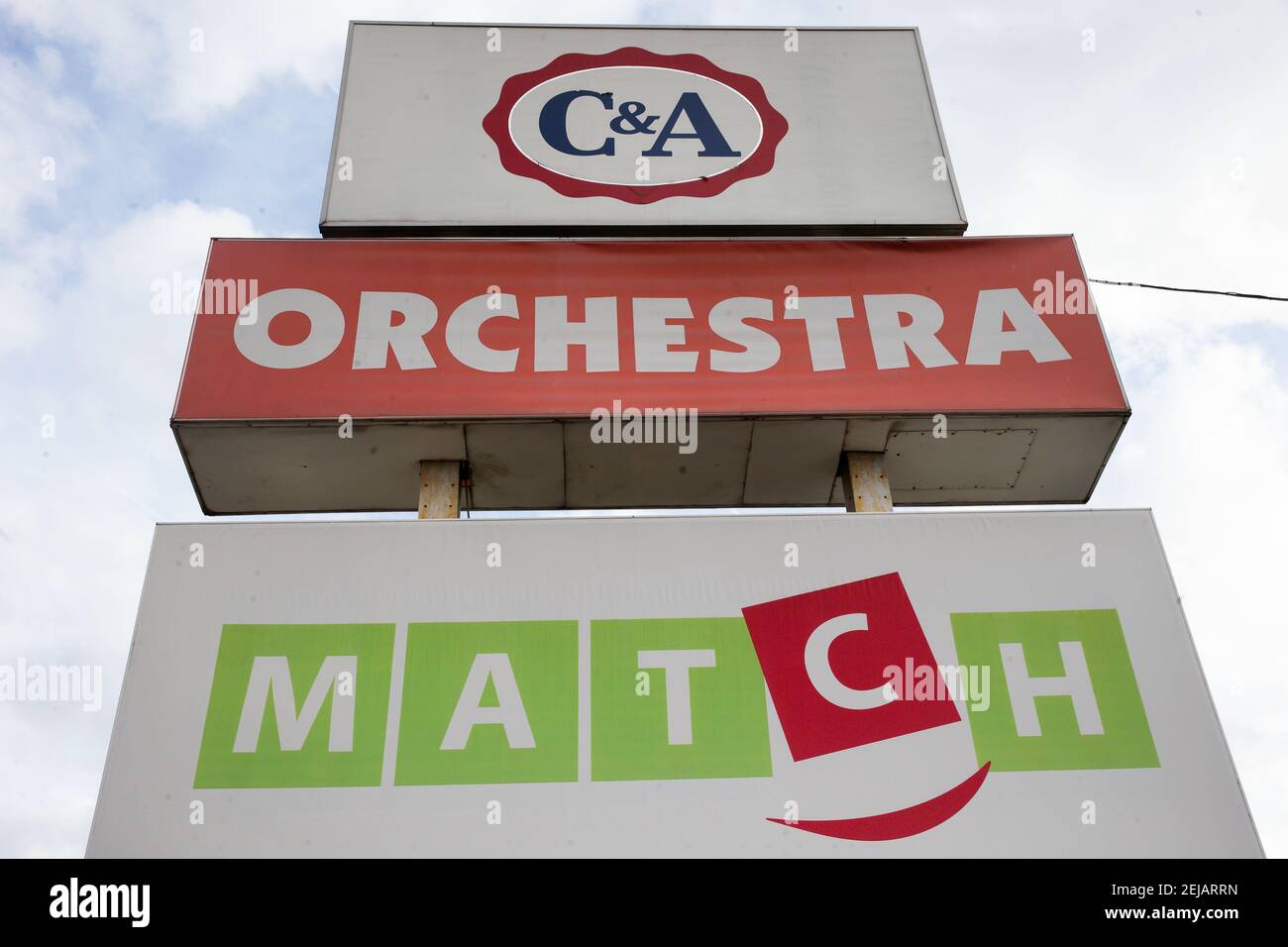 Ilustración muestra Orquesta tienda en Bruselas, miércoles 15 de enero de  2020. Orchestra-Premaman es una Marca francesa de ropa infantil de 0 a 14  años. La compañía anunció hoy que cerrarán 22