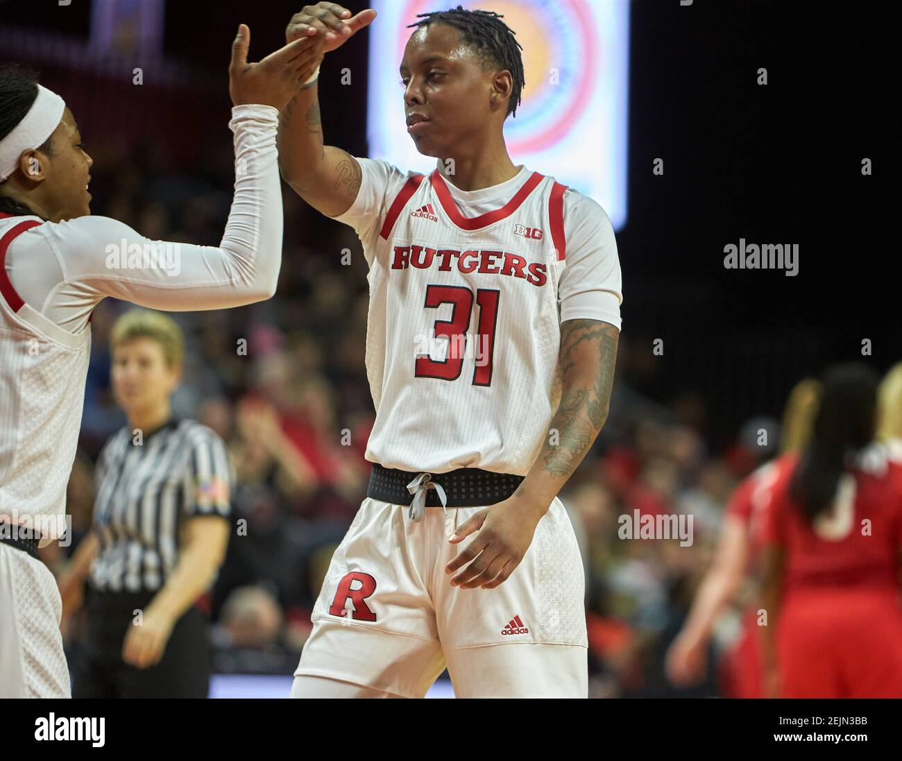 23 de febrero de 2020, Piscataway, Nueva Jersey, EE.UU. Rutgers