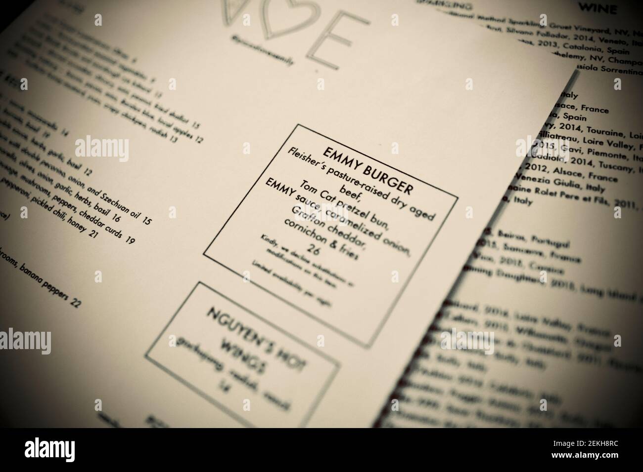 Emily Loves Pizza restaurante en Brooklyn, Nueva York, Estados Unidos