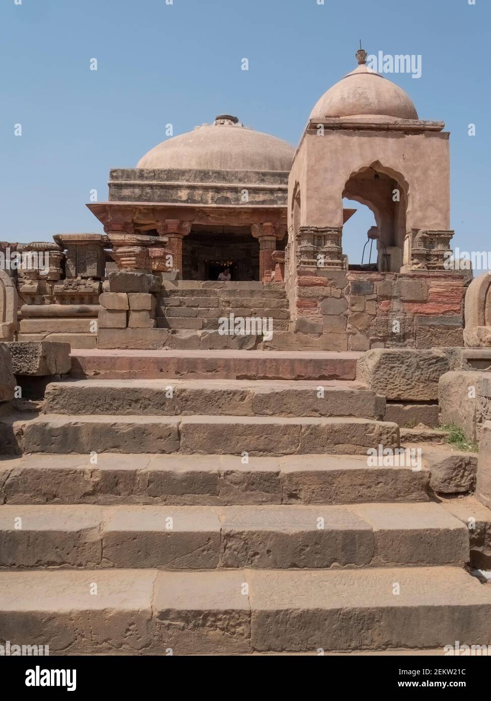 harshad mata templo hindú situado en el pueblo de abhaneri en el estado indio de rajasthan Foto de stock
