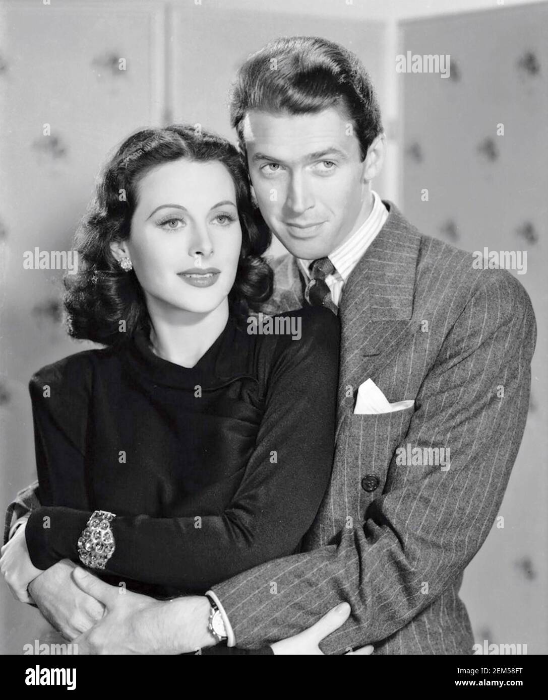 VEN A VIVIR CONMIGO película MGM 1941 con Hedy Lamarr Y James Stewart Foto de stock
