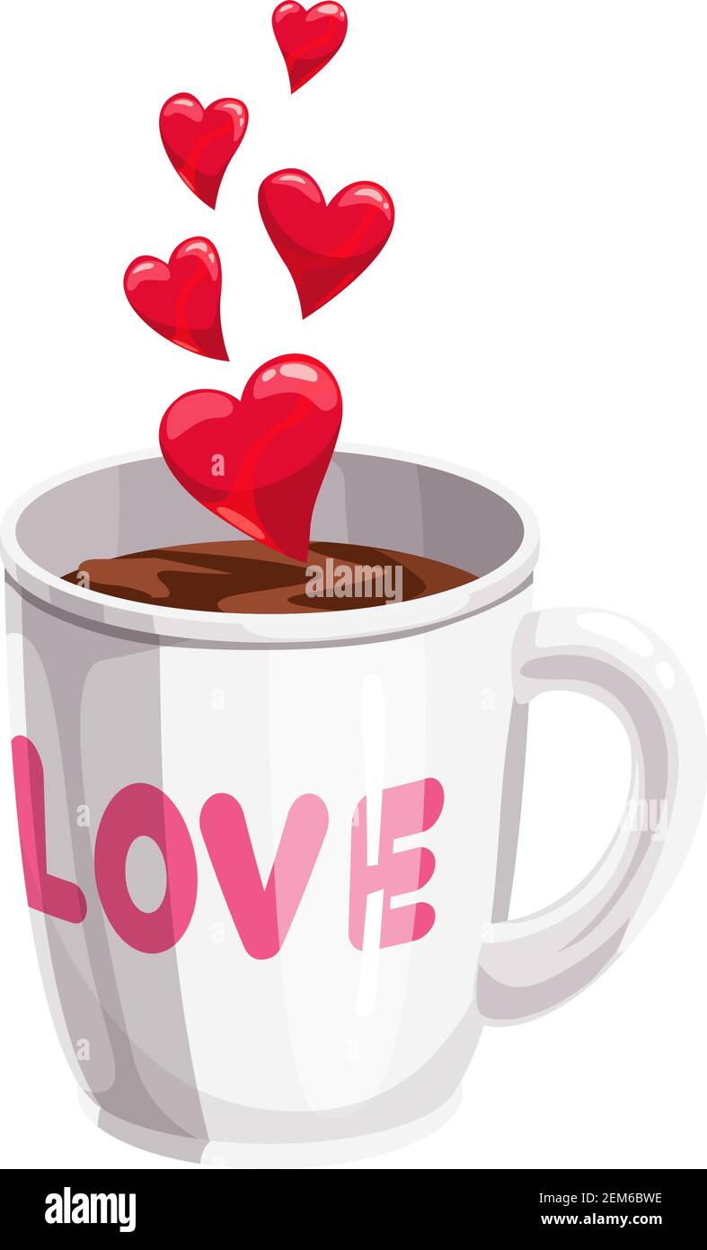 Abstracción temporal medianoche imagenes de tazas de cafe con corazones  Mujer Matemático demandante