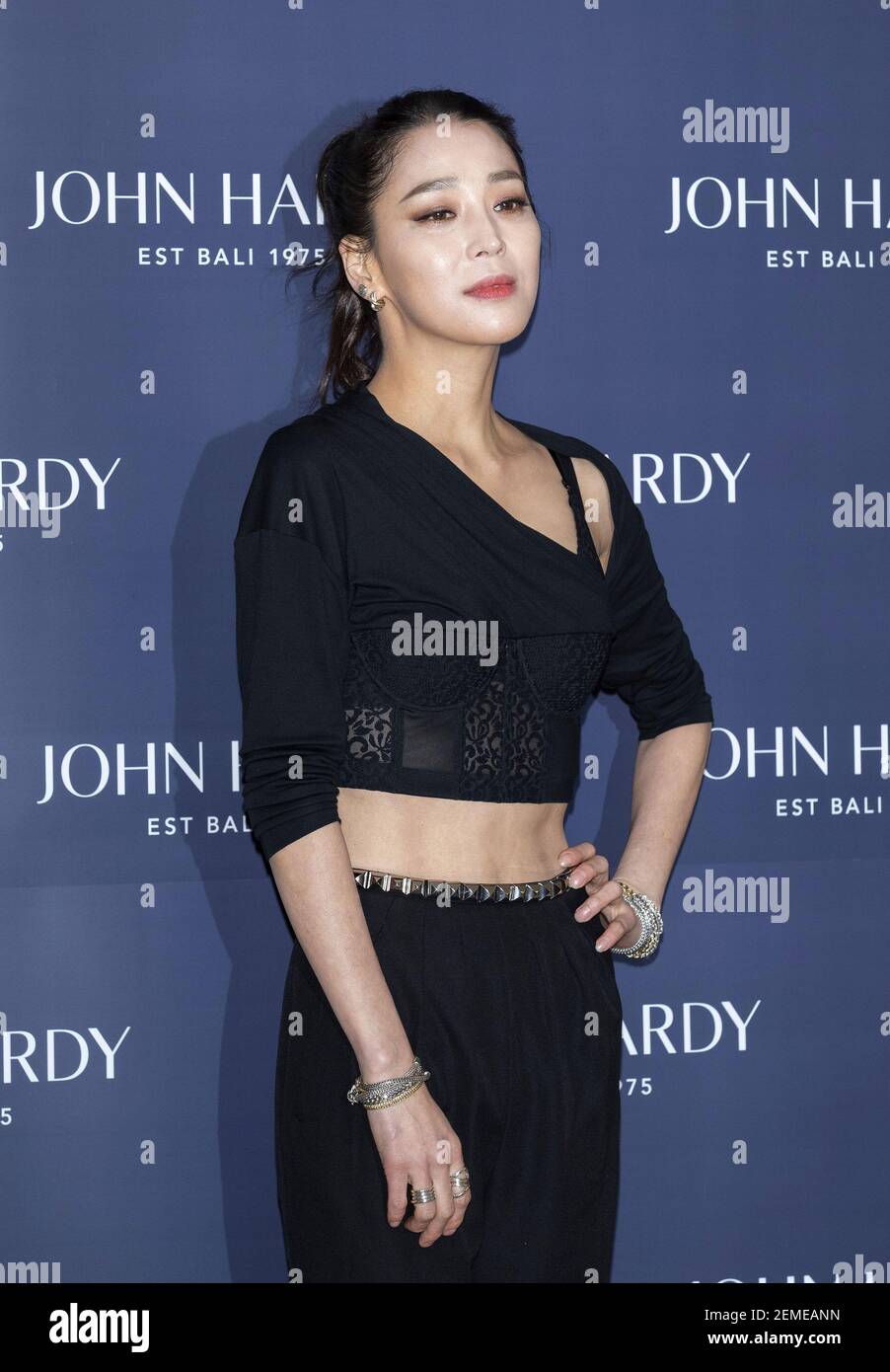 Febrero 2019 - Seúl, Corea del Sur : la actriz surcoreana han Go-eun, asiste a la llamada fotográfica para la Marca de de joyería 'John Hardy' que se en