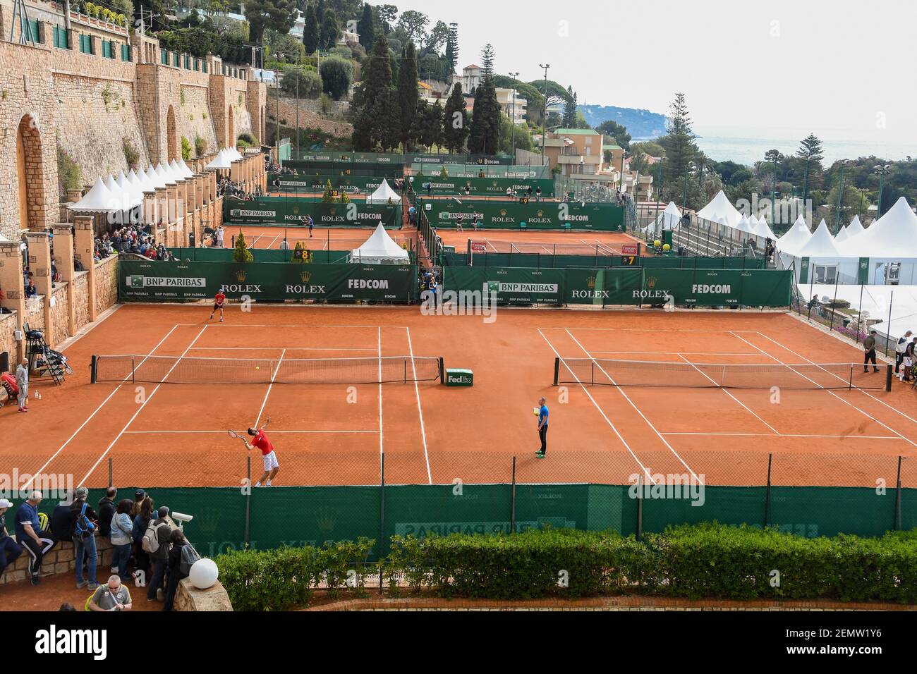 Tenis Rolex Monte Carlo Masters 2019 el 14 de abril de 2019. (Foto de  Lionel Urman/Sipa USA Fotografía de stock - Alamy
