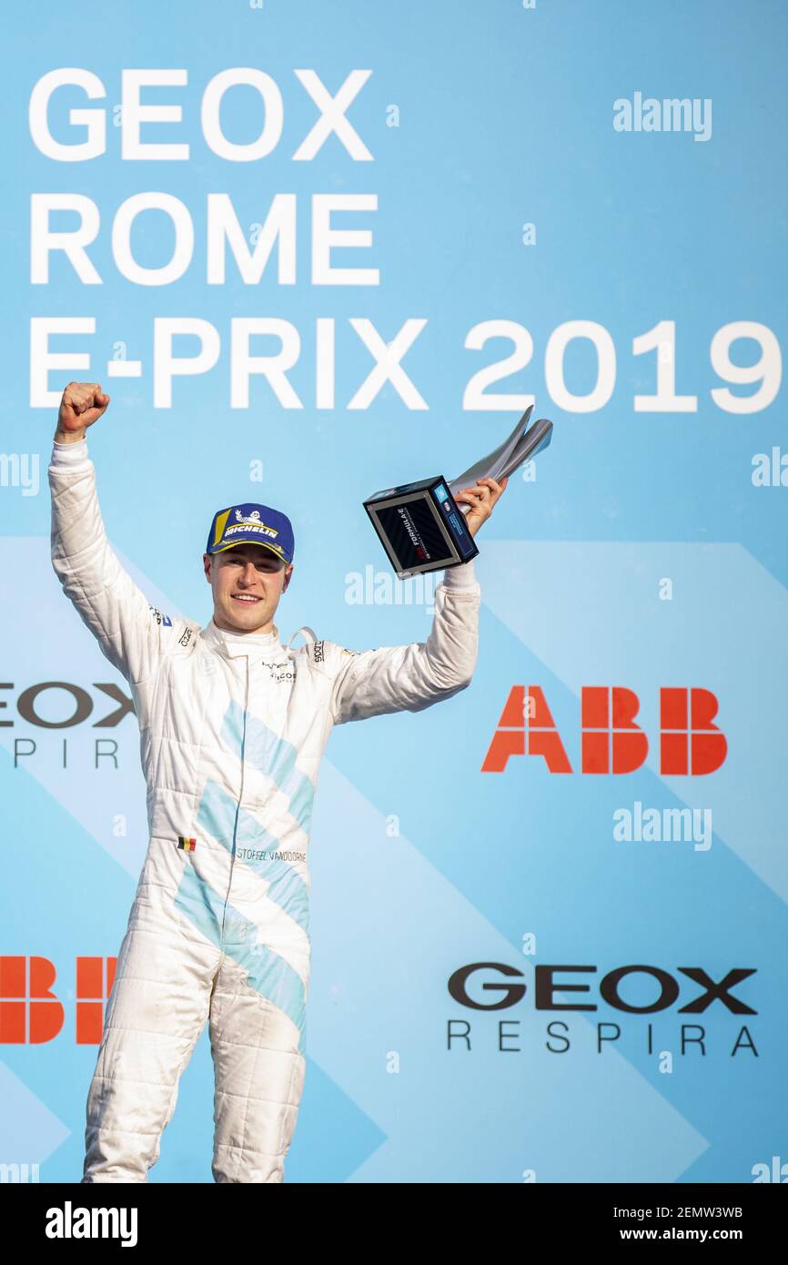 4/13/2019) ABB FIA Formula E Championship - Geox Rome E-Prix la séptima  etapa del ABB FIA Formula E Championship se realizó en Roma, donde ganó el  Panasonic Jaguar Driver Mitch Evans, por