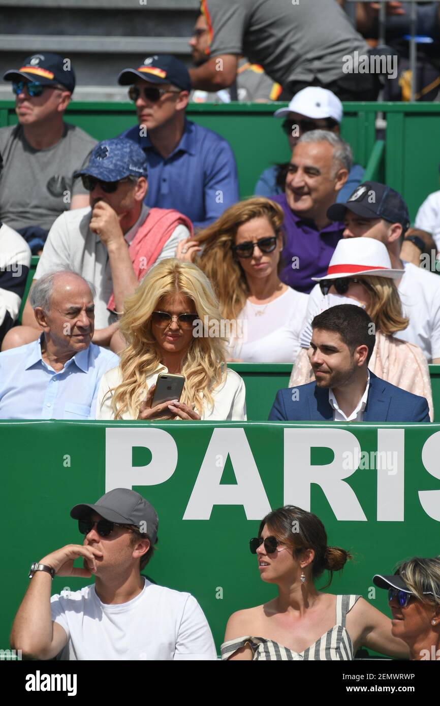 Victoria Silvstedt - Dusan Lajovic venció a Daniil Medvedev - Semi final  Tennis Rolex Monte Carlo Masters 2019 en el torneo de tenis Rolex Monte  Carlo Masters 2019 en Monte Carlo, Mónaco