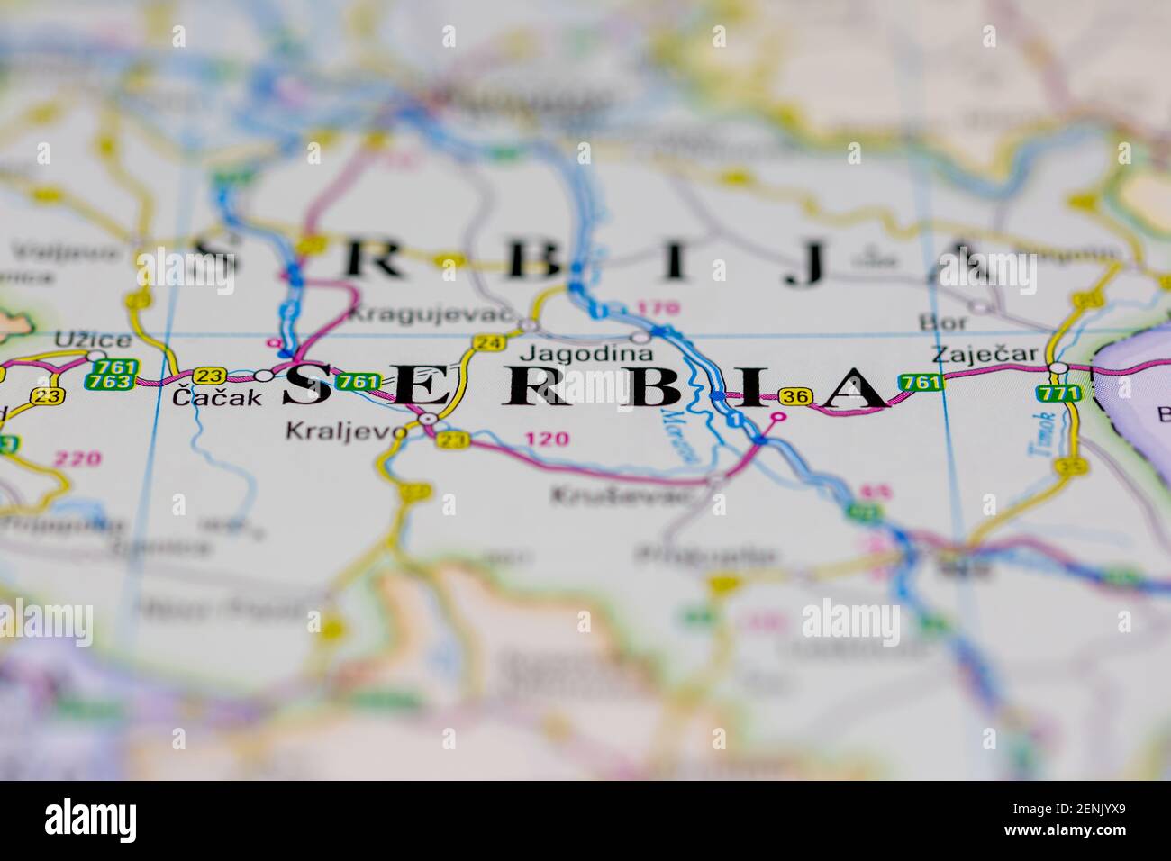 Serbia Map Fotografías E Imágenes De Alta Resolución Alamy