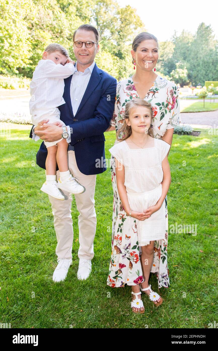 La Princesa Victoria de la Corona, aquí en fotos de archivo con el