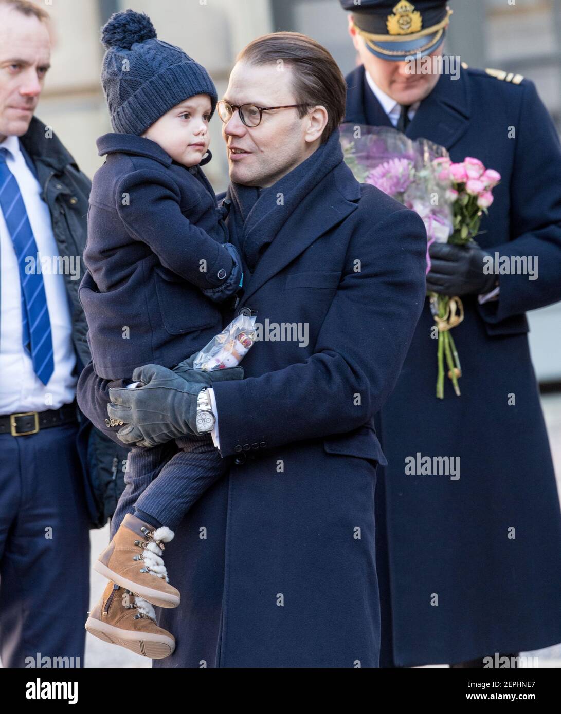 La Princesa Victoria de la Corona, aquí en fotos de archivo con el