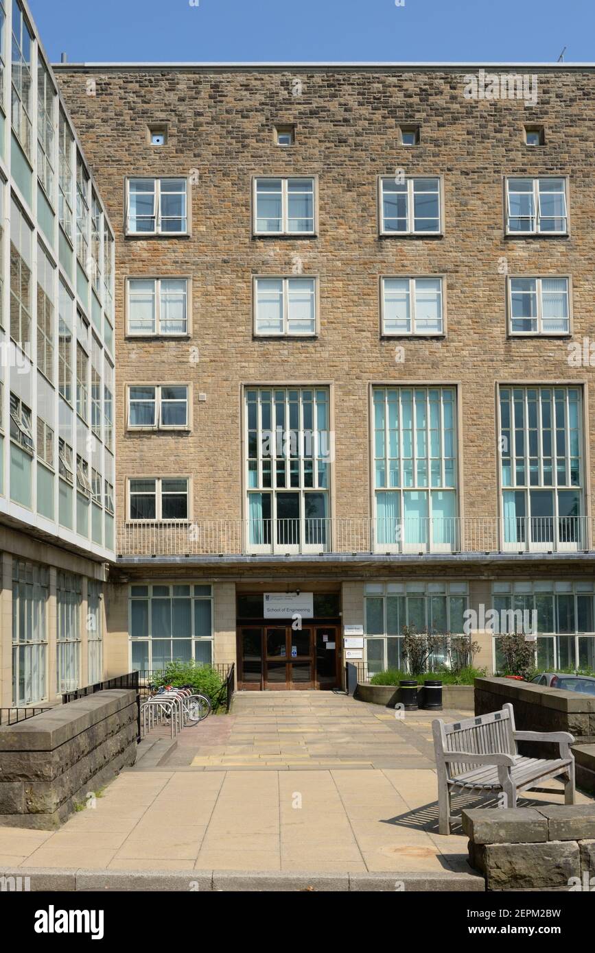 James Watt School of Engineering Building en la Universidad de Glasgow, Escocia, Reino Unido, Europa Foto de stock