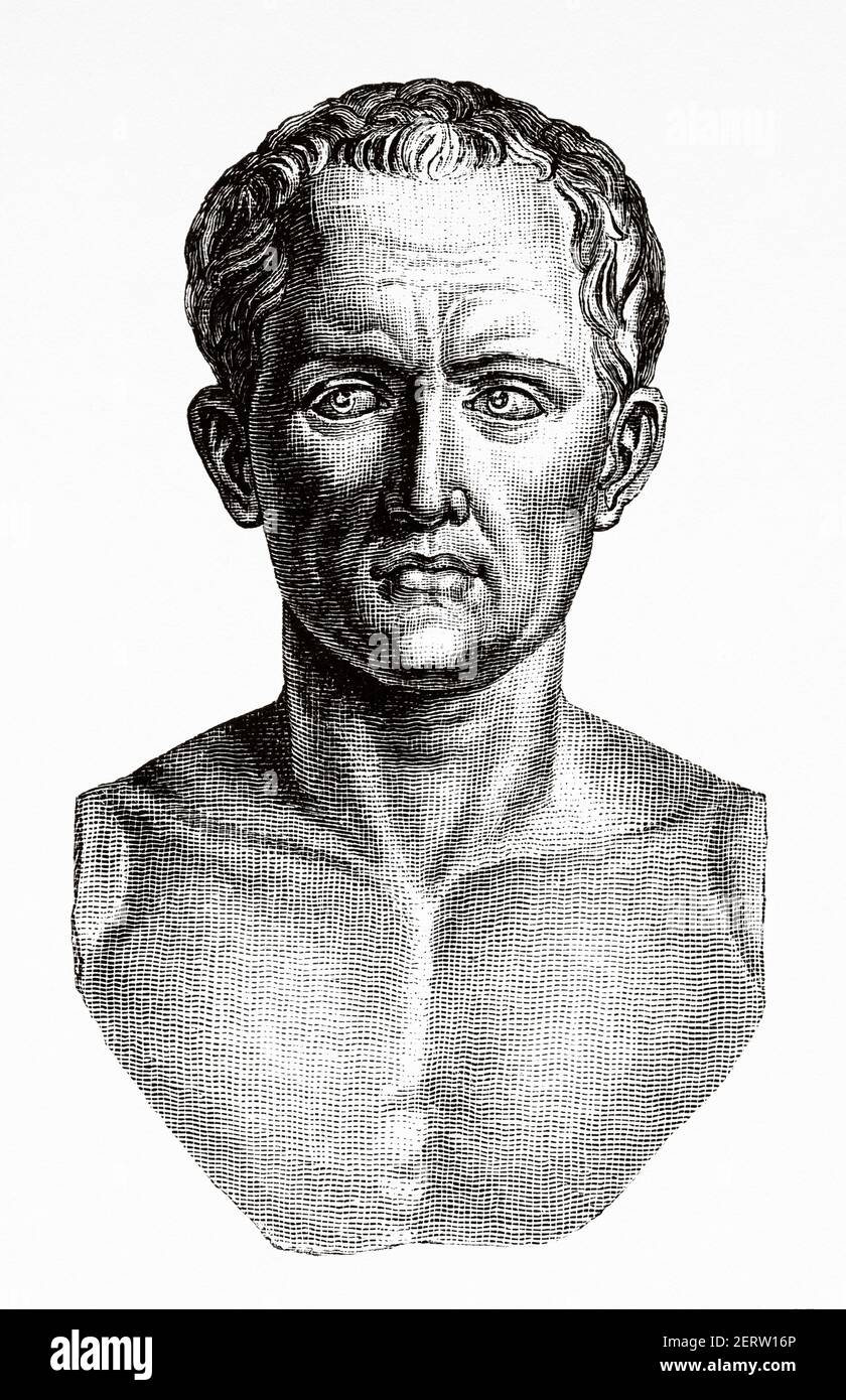 Quintus Hortensius Hortalus (11450 AC) político y cónsul romano, así