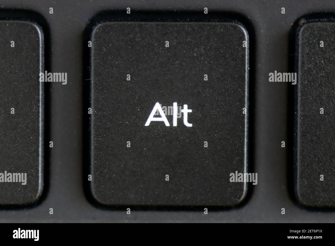 Tecla Alt en el teclado de un ordenador portátil Fotografía de stock - Alamy