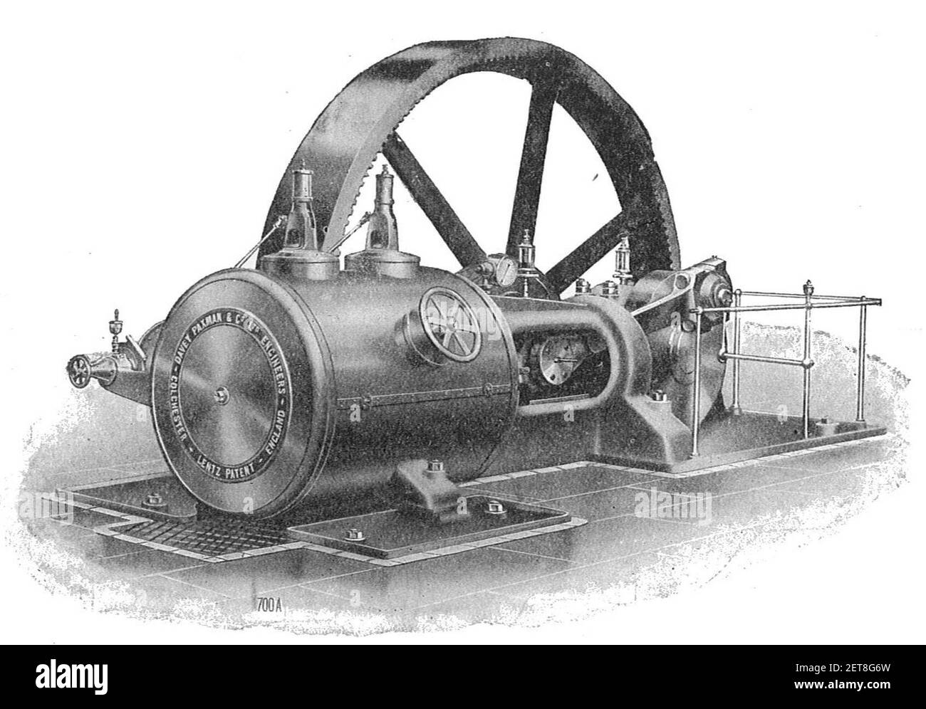 Rosa Muerto en el mundo Exponer Motor de un solo cilindro Imágenes recortadas de stock - Alamy