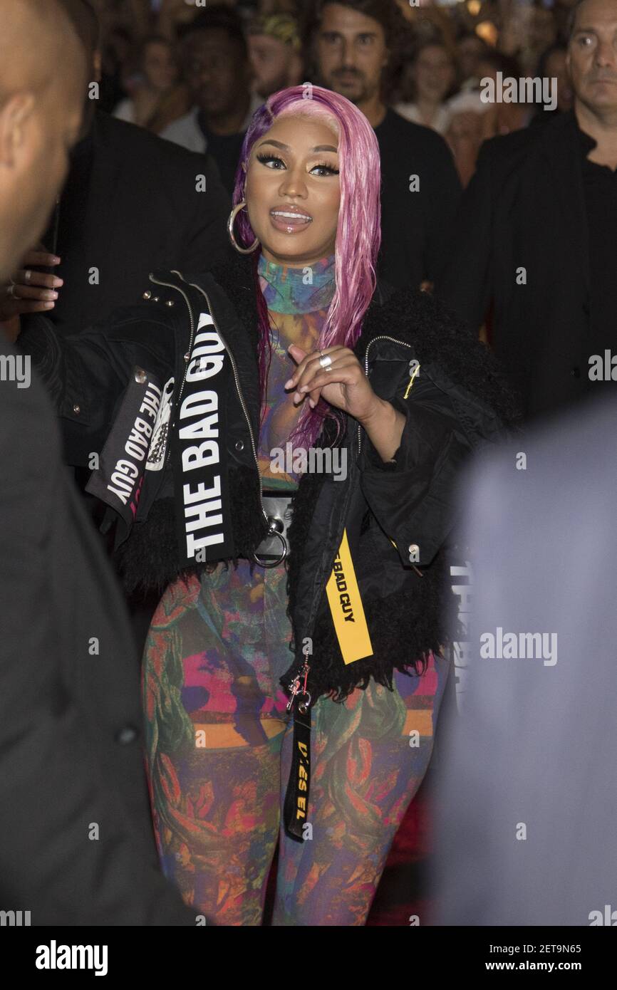 Nicki Minaj en la Tienda Diesel. En la imagen: Nicki Minaj. Nicki Minaj  presentó en la Tienda Diesel su colección especial de cápsulas 'Diesel  Haute Couture' creada en colaboración con la famosa