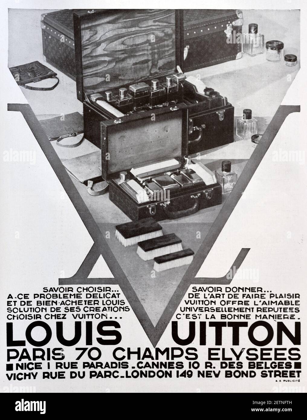 Louis Vuitton, 1887  Pubclicidad de época, Anuncios retros, Anuncios  vintage
