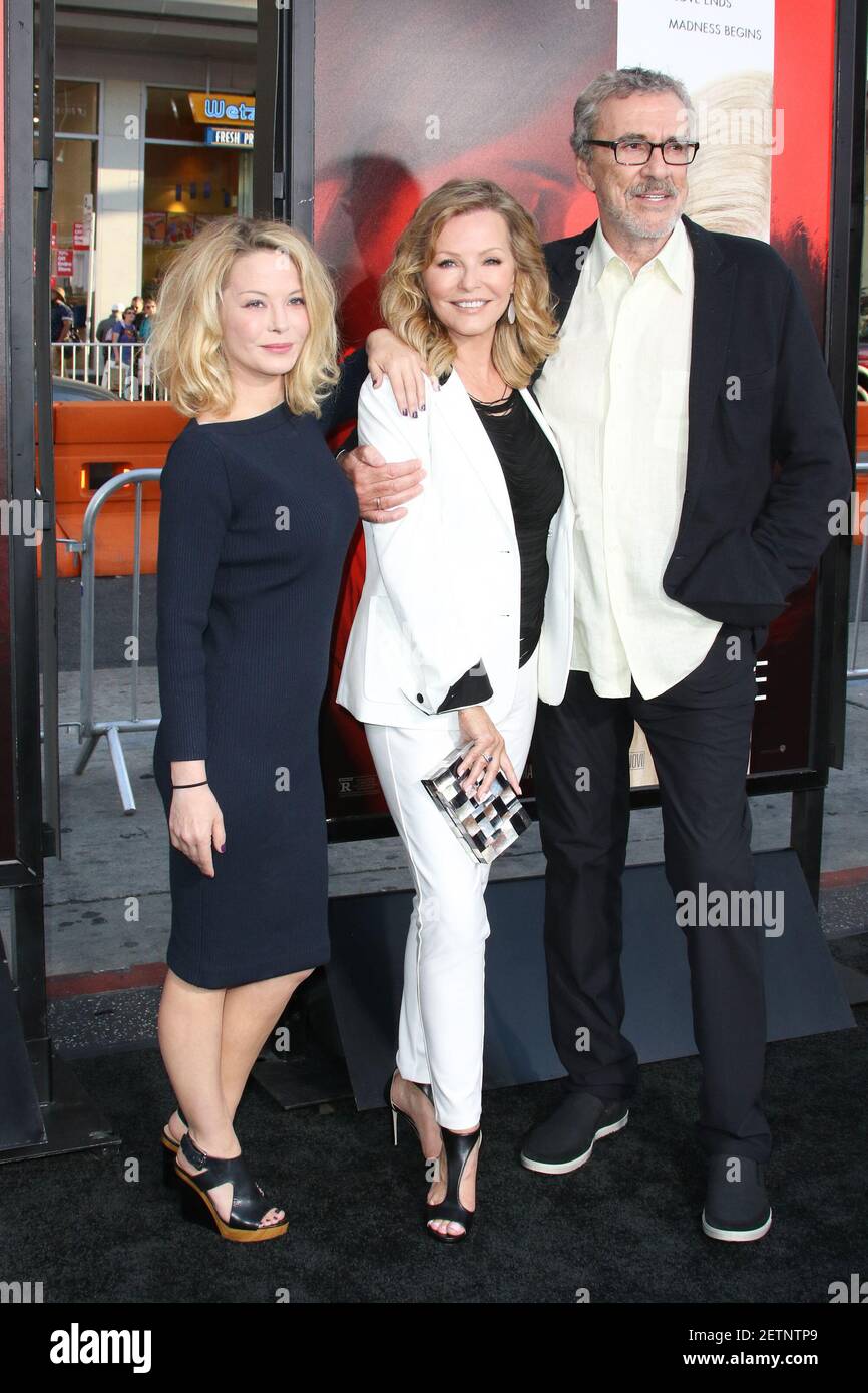 Actriz Jordan Ladd, Cheryl Ladd y David Ladd en los Angeles Premiere de  Warner Bros. 'Inolvidable' celebrado en el Teatro Chino TLC el 18 de abril  de 2017 en Hollywood, CA, EE.UU. (