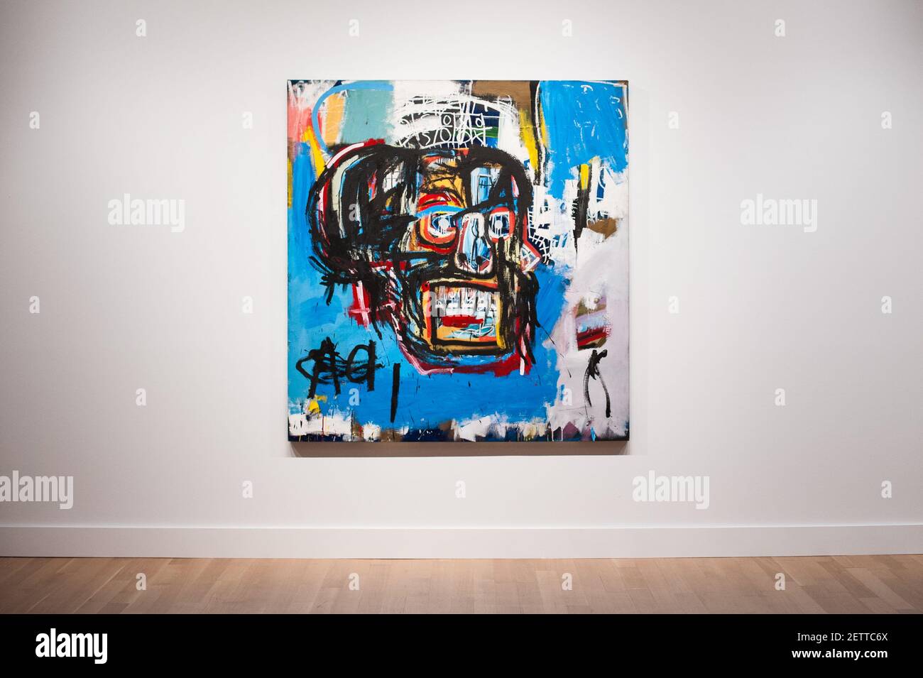 La pintura de Jean-Michel Basquiat de 1982, "Untitled", se vendió por  $110.5 millones en Sotheby's en Nueva York el jueves, 18 de mayo de 2017,  para convertirse en el sexto trabajo más