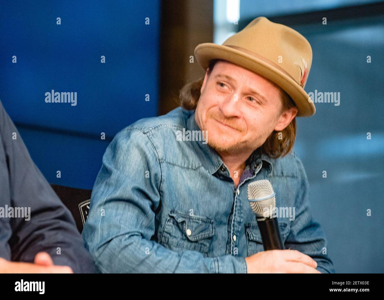 AUSTIN, TX - JUNIO 09: Steve Slavkin (L) y Danny Cooksey asisten 'de LA  PICADA a Splat: Donde los niños son el rey' durante el Festival de  Televisión ATX en el espacio