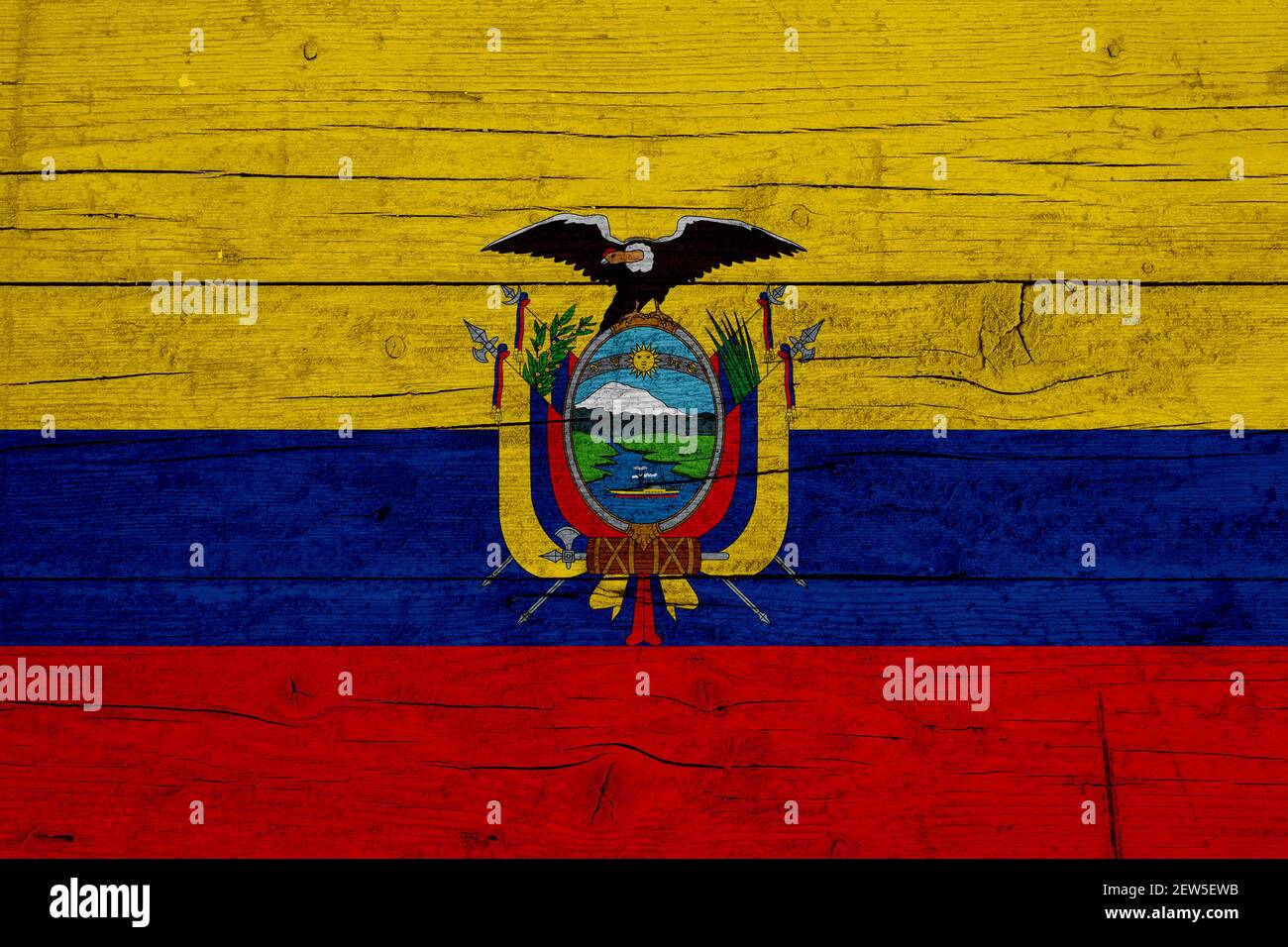 Animal De La Bandera De Ecuador Bandera de ecuador ondeando Fotos e Imágenes de stock - Página 7 - Alamy