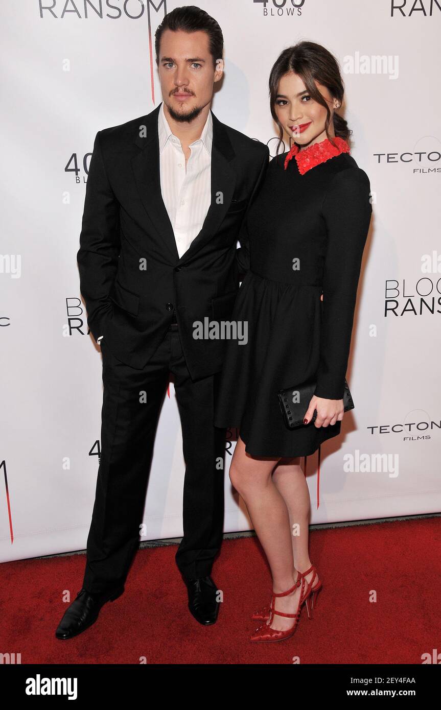 Alexander Dreymon & Anne Curtis llega al estreno de Hollywood "Blood Ransom" que celebró en los cines Arcliht Hollywood en Hollywood, CA el 28 de octubre de 2014. (Foto de Sthanlee