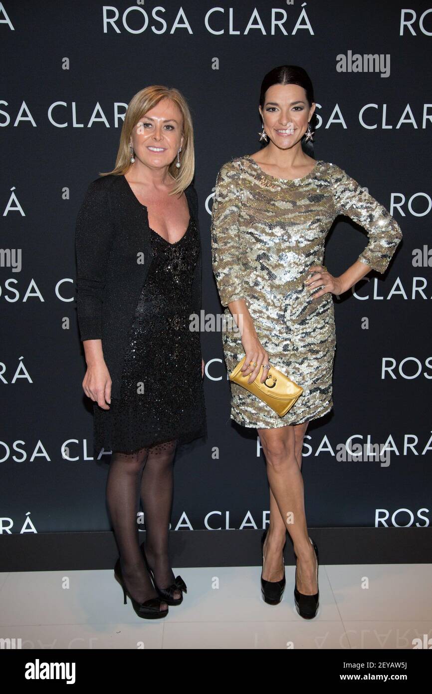 Coral Gables, Florida 22 de marzo de 2013: Rosa Clara y Candela Ferro  asisten a la primera Gran apertura Boutique de Rosa Clara en Estados Unidos  el 22 de marzo de 2013 . (