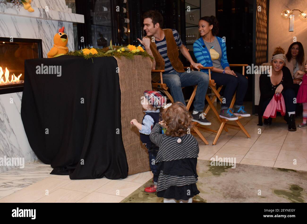 15 Diciembre 2013 los Angeles, California Chica, Tim, Kaitlin del