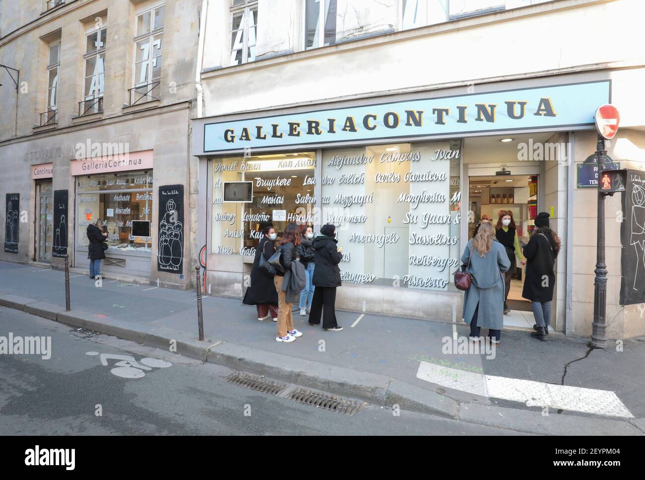 GALERÍA CONTINUA, APERTURA DE UN NUEVO ESPACIO DE EXPOSICIÓN EN PARÍS Foto de stock